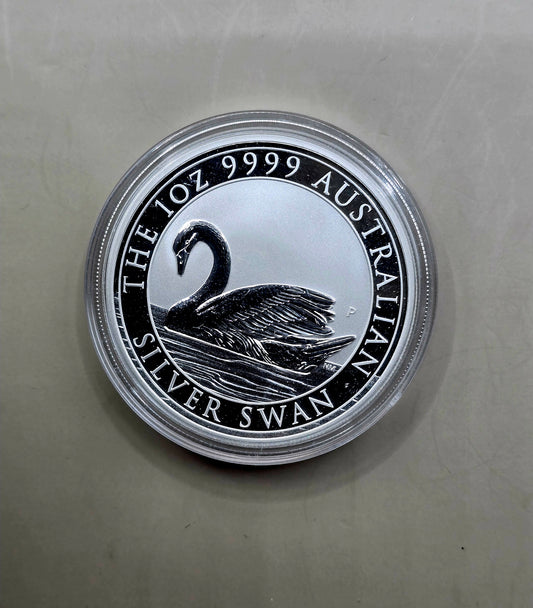 2017 1oz Swan silver coin