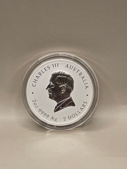 2oz 2027 Silver Perth Mint Lunar Goat