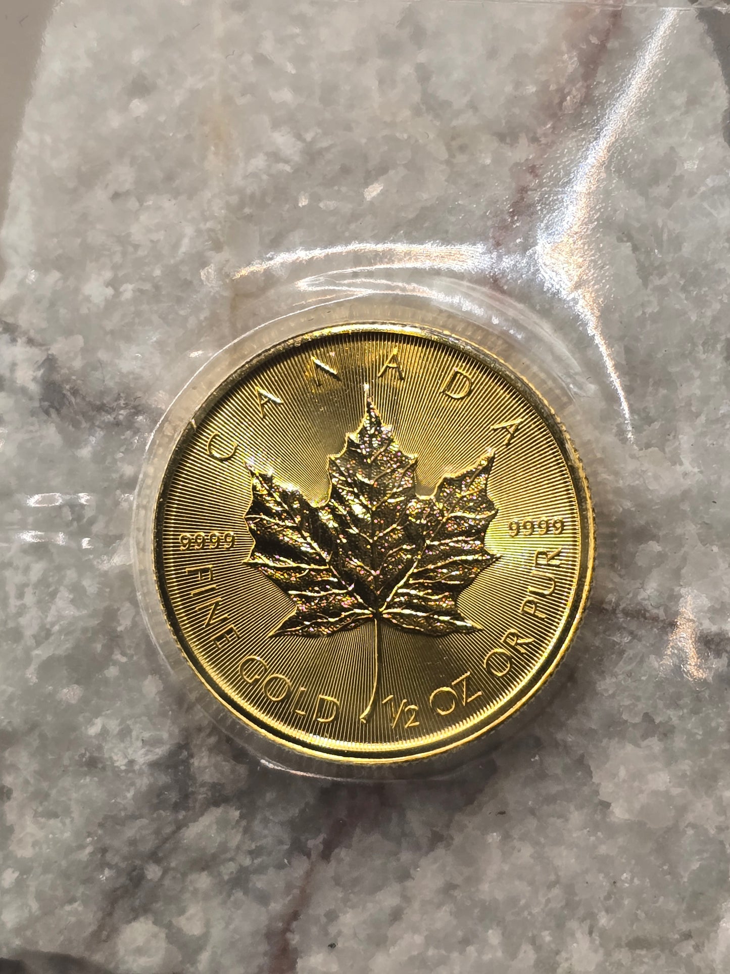 1/2oz 2023 Canada Gold Maple