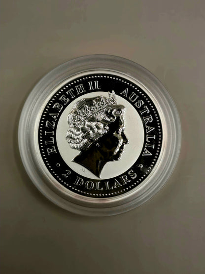 2oz 2009 Kookaburra silver coin