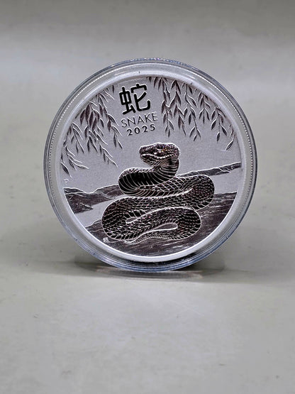 1oz 2025 Snake silver coin