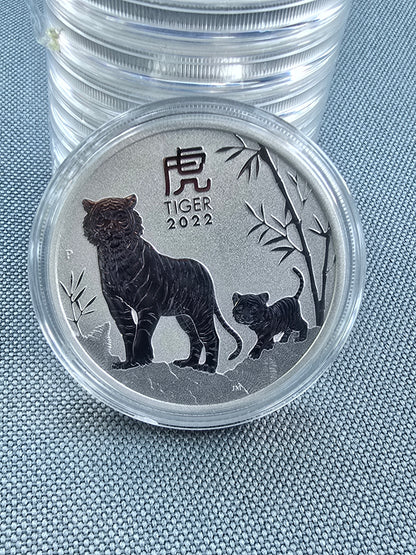 1oz 2022 Series 3 Lunar Silver Tiger