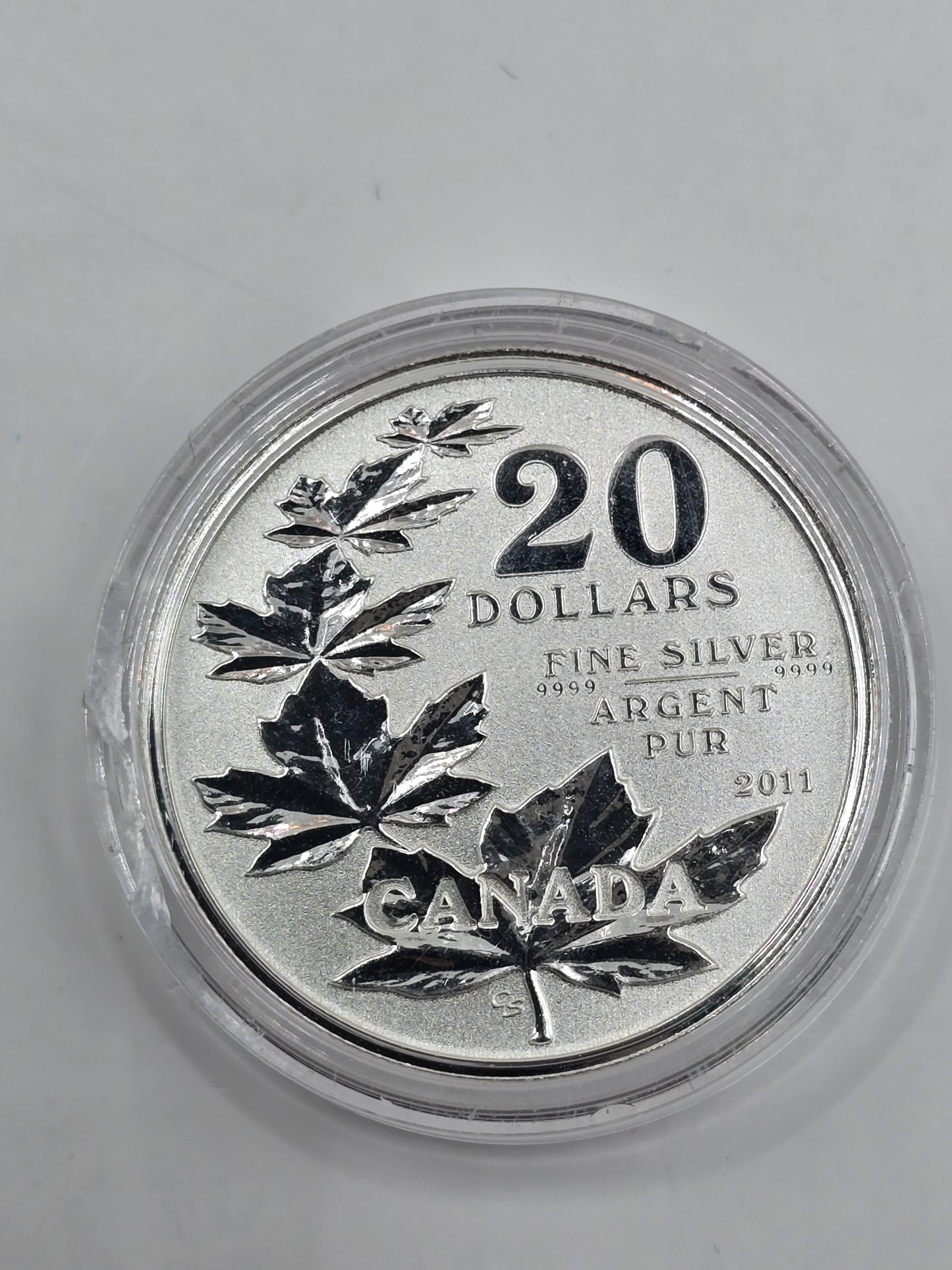 1/4oz 2011 C$20 silver coin