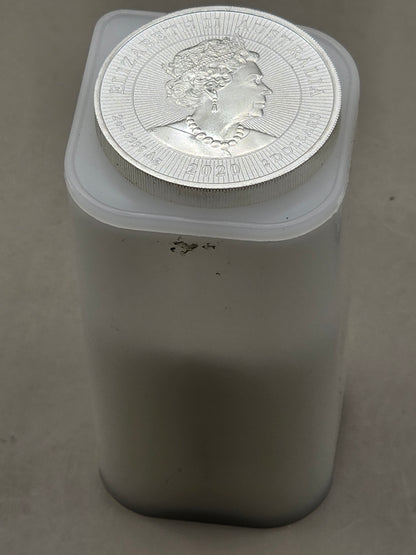 2oz 2020 Mother Baby silver Kookaburra