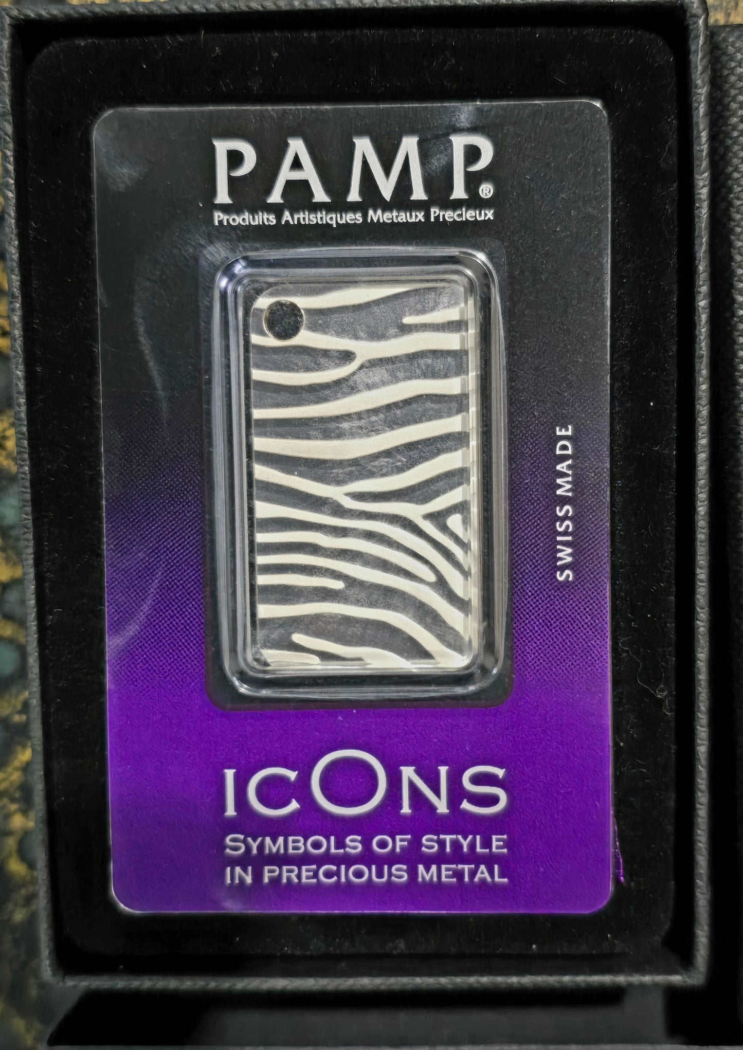 PAMP Suisse - Icons - Zebra Skin - Silver 20g .999 Fine Silver