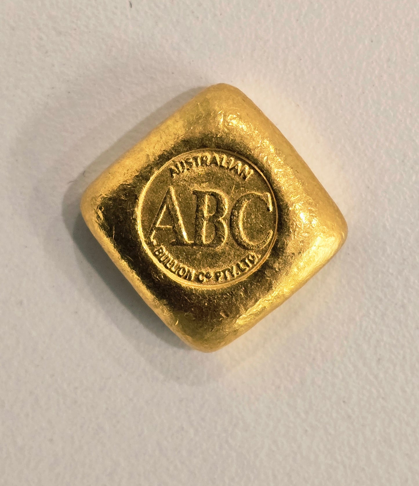 1oz Vintage ABC gold bar (bank deposit only)