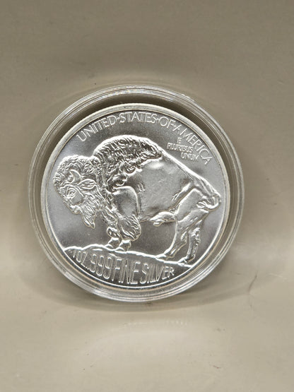 1oz silver buffalo round