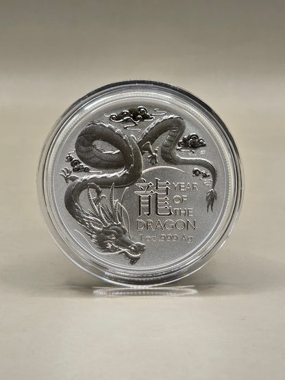 1oz 2024 RAM Dragon silver coin