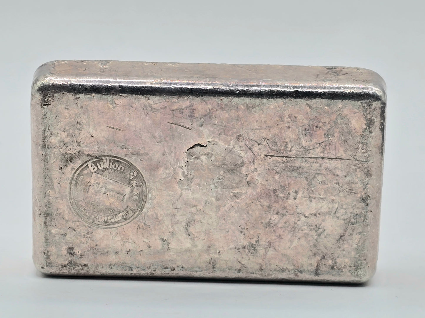 Vintage 10.13oz Geomin with BSI counterstamp silver bar serialised