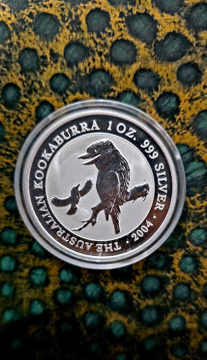 1oz 2004 Perth Mint Kookaburra silver coin