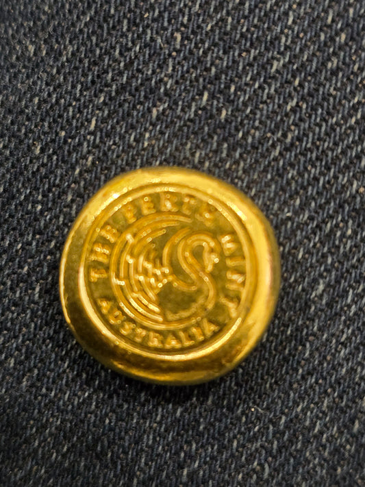 1/2oz Perth Mint gold bar (bank deposit only)