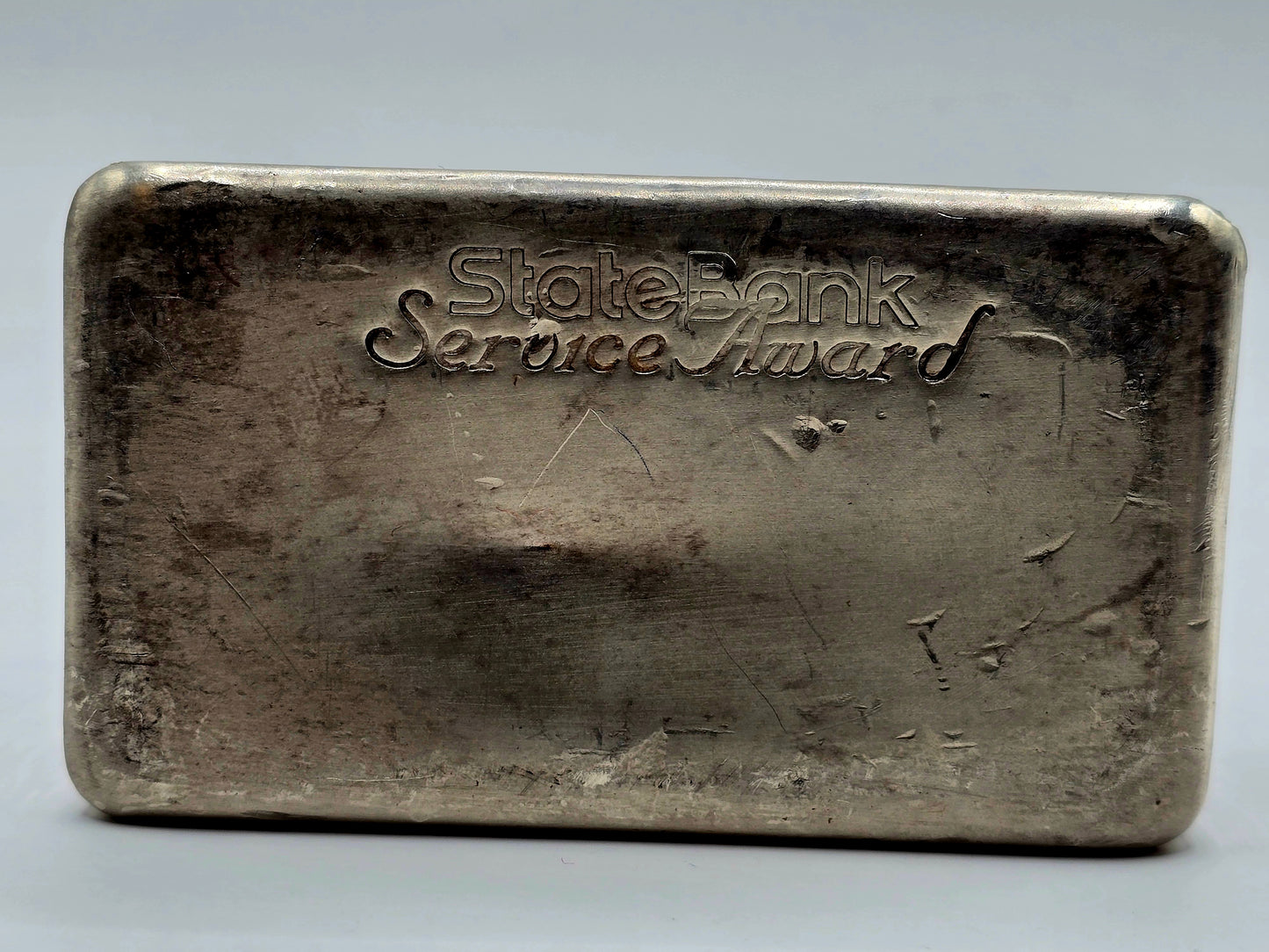 1 Kilo Statebank Vintage silver bar
