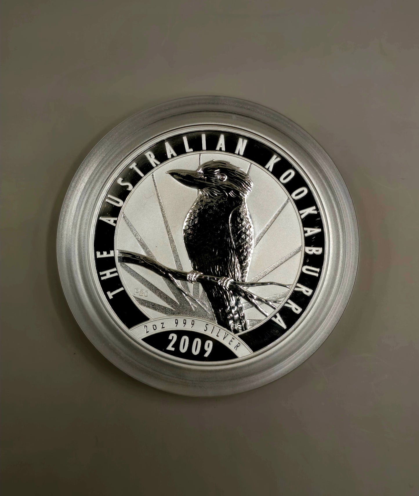 2oz 2009 Kookaburra silver coin