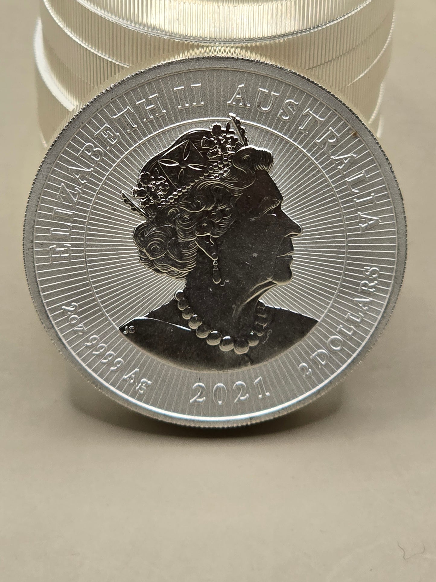 2oz 2021 Mother Baby Silver Platypus